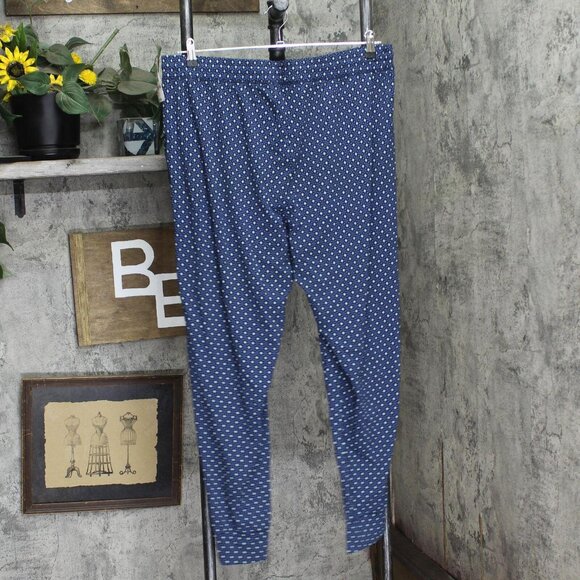 NWT State Of Day Womens Jogger Pajama Pants 100180166MS Diamond Geo Blue XL - Picture 3 of 5